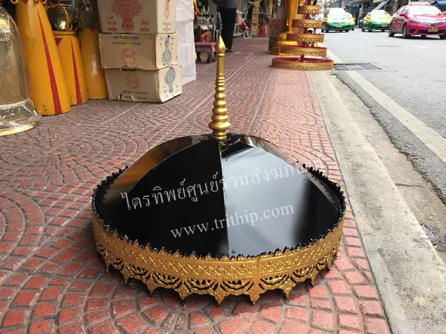 ฉัตรกลางแจ้ง 30" มีหลังคา ชั้นเดียว