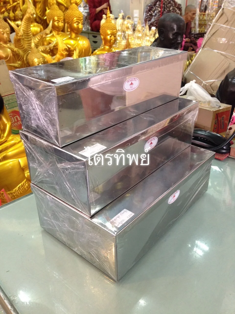 กล่องใส่ธูปสแตนเลส