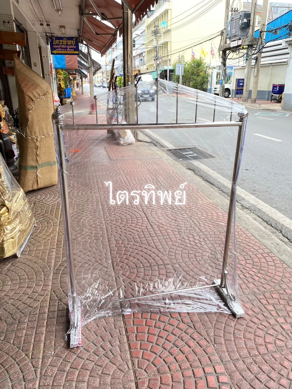 ที่แขวนมาลัย ชั้นเดียว สูง 1 ม.