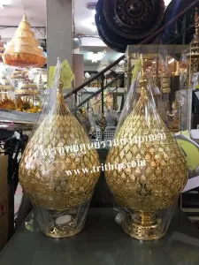 พุ่มไฟทองเหลืองฉลุลาย (ใหญ่)