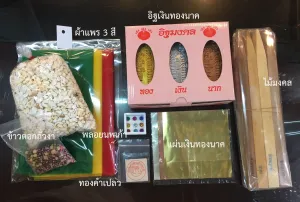 ชุดพิธีตั้งเสาเอก