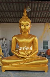 พระสุโขทัยปางสมาธิ 100 นิ้ว ฐานเตี้ย