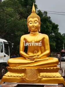 พระสุโขทัยปางสมาธิ 80 นิ้ว ฐานบัว