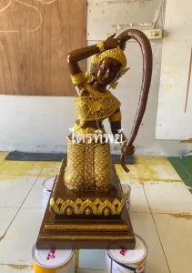 พระแม่ธรณี  20 นิ้ว