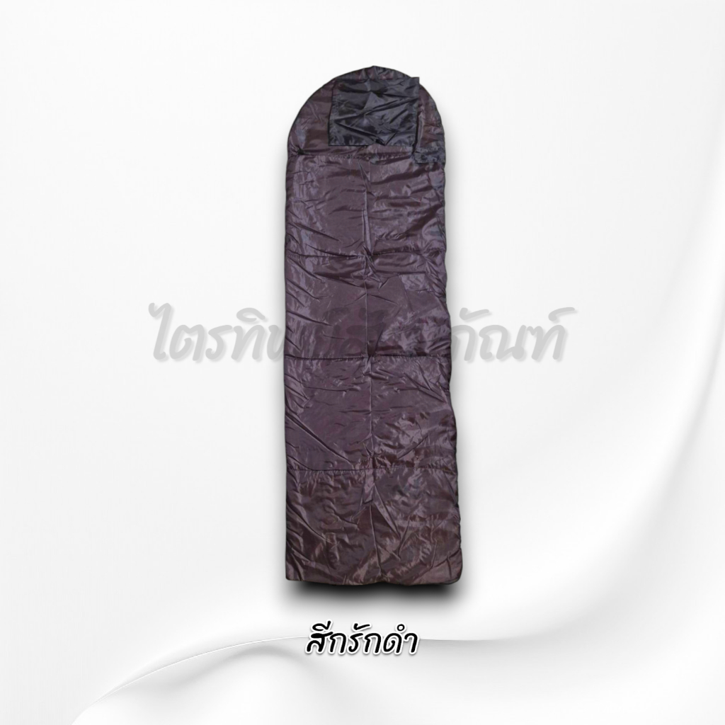 ถุงนอนพระ สำหรับพระหรือฆราวาส สีกรักดำ สีพระราช 2