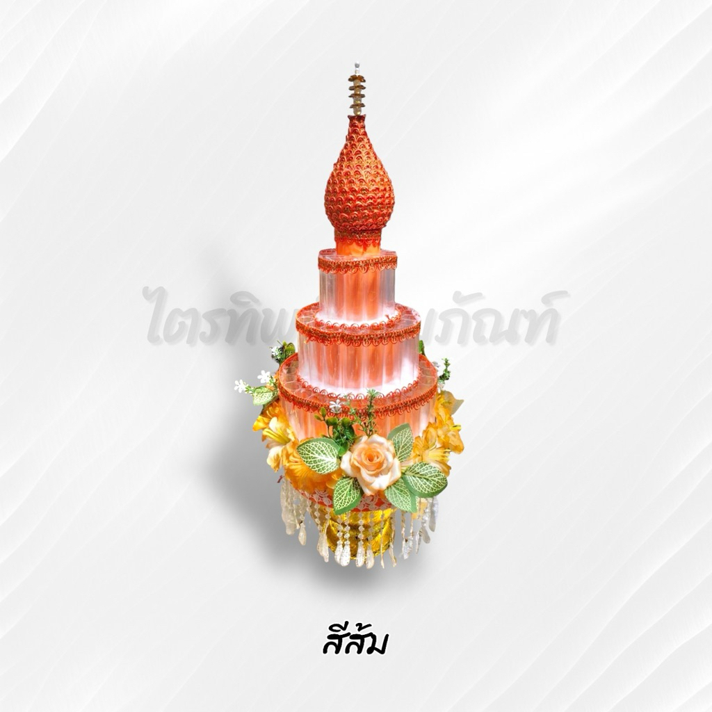 พุ่มกฐิน/ผ้าป่า ใส่แบงค์ ใส่ธนบัตร 3 ชั้น 7