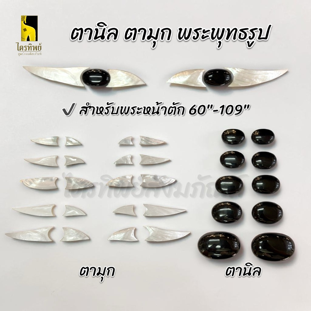 ตานิล ตามุก สำหรับพระพุทธรูป หน้าตัก 60-109 นิ้ว